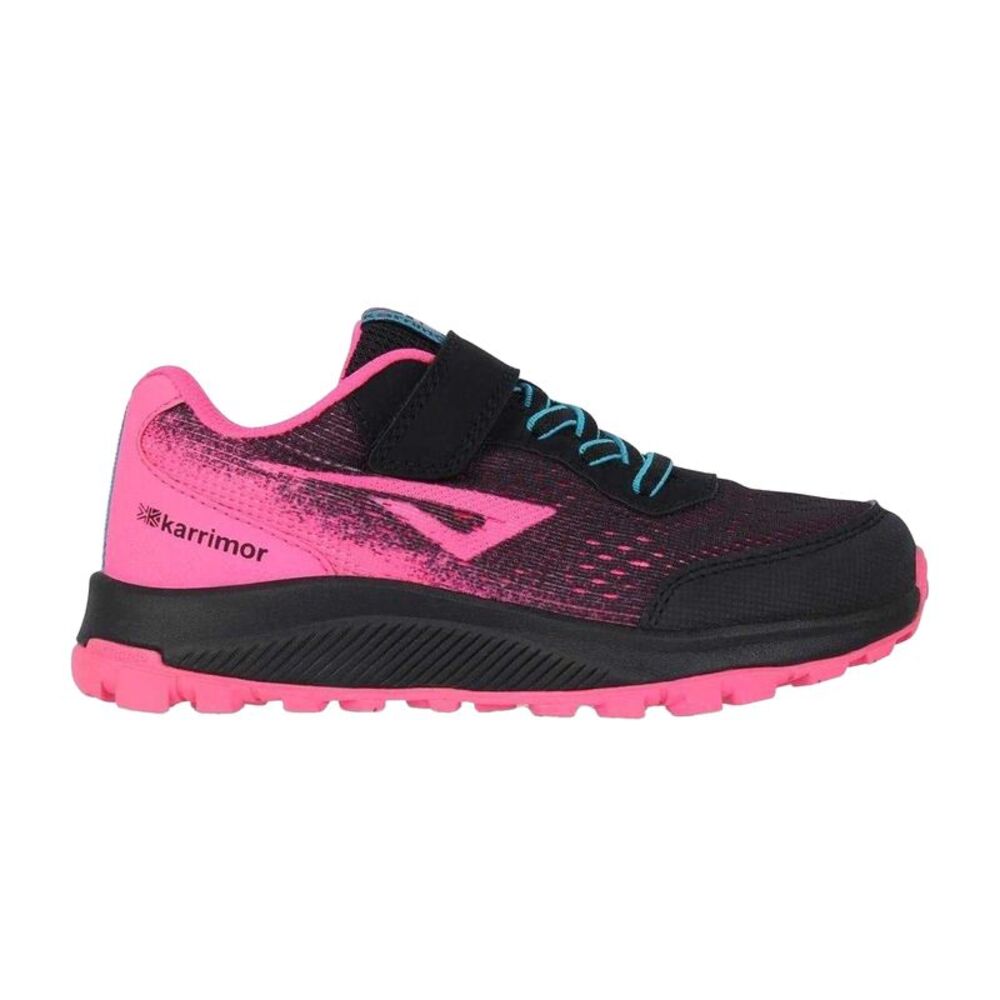 Karrimor Girls Tempo Trail Sneakers / Black/Pink